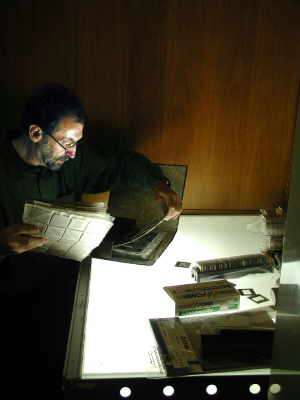 Miroslav Verner, egyptolog (prosinec 2000)